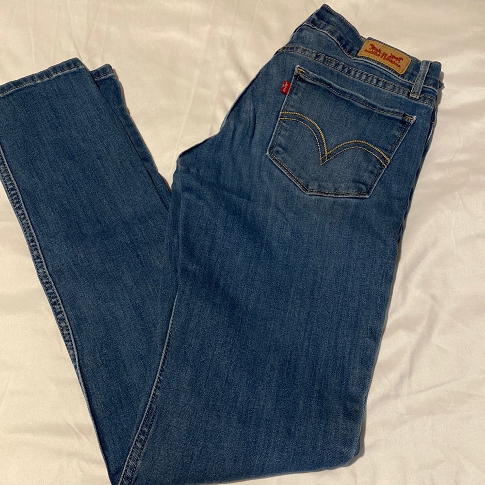 Skinny Levi jeans low rise